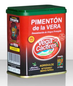 PIMENTÓN DE LA VERA VEGA CÁCERES AGRIDULCE LATA 75 gr