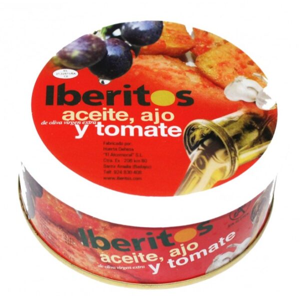 aceite ajo y tomate iberitos