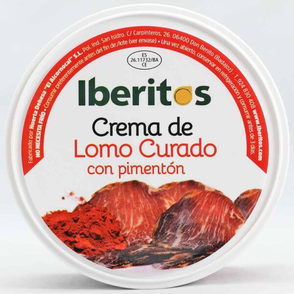 crema de lomo curado con pimenton iberitos