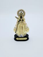 FIGURA VIRGEN DE GUADALUPE CON MANTO BLANCO